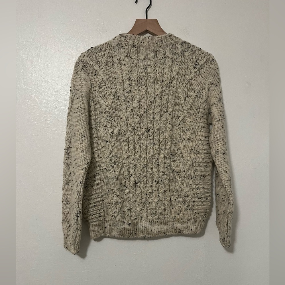 Blarney merino wool NWT sweater assorted cable knots size small